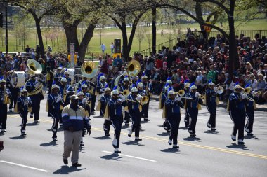 2016 Ulusal Cherry Blossom geçit töreninde Washington Dc
