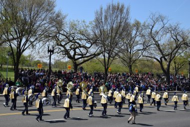 2016 Ulusal Cherry Blossom geçit töreninde Washington Dc