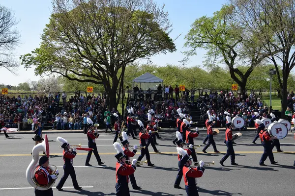 Desfile Nacional de Flores de Cerezo 2016 en Washington DC — Foto de Stock