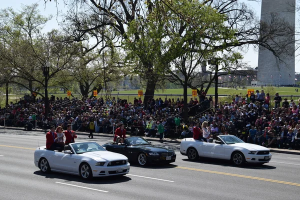 2016 Ulusal Cherry Blossom geçit töreninde Washington Dc — Stok fotoğraf