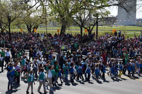 2016 národní Cherry Blossom Parade ve Washingtonu Dc — Stock fotografie