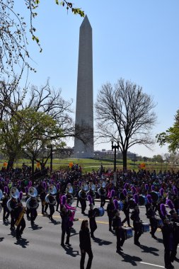 2016 Ulusal Cherry Blossom geçit töreninde Washington Dc