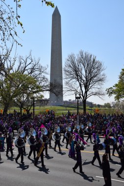 2016 Ulusal Cherry Blossom geçit töreninde Washington Dc