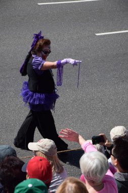 2016 Ulusal Cherry Blossom geçit töreninde Washington Dc