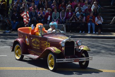 2016 Ulusal Cherry Blossom geçit töreninde Washington Dc
