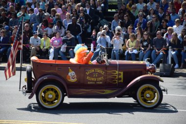 2016 Ulusal Cherry Blossom geçit töreninde Washington Dc