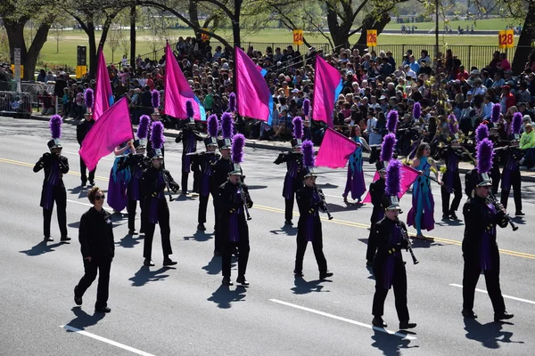 2016 Ulusal Cherry Blossom geçit töreninde Washington Dc