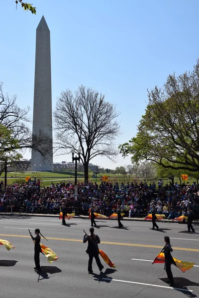 2016 Ulusal Cherry Blossom geçit töreninde Washington Dc