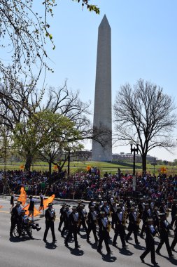2016 Ulusal Cherry Blossom geçit töreninde Washington Dc