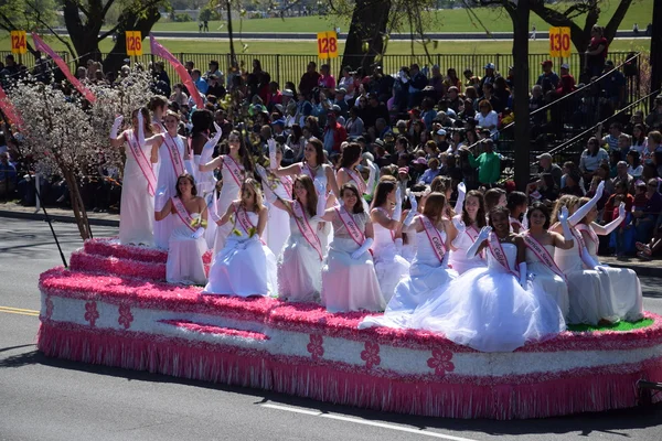 2016 nationella Cherry Blossom Parade i Washington Dc — Stockfoto