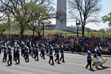 2016 Ulusal Cherry Blossom geçit töreninde Washington Dc