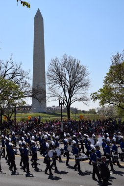 2016 Ulusal Cherry Blossom geçit töreninde Washington Dc