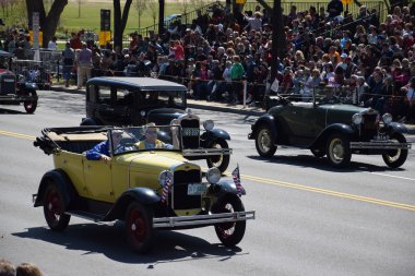 2016 Ulusal Cherry Blossom geçit töreninde Washington Dc