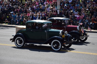 2016 Ulusal Cherry Blossom geçit töreninde Washington Dc