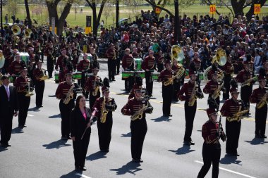 2016 Ulusal Cherry Blossom geçit töreninde Washington Dc