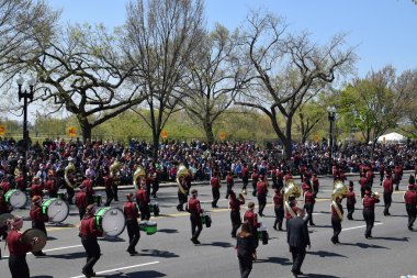 2016 Ulusal Cherry Blossom geçit töreninde Washington Dc