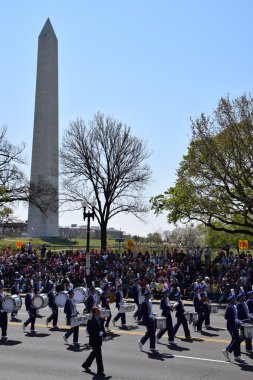 2016 Ulusal Cherry Blossom geçit töreninde Washington Dc