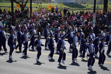 2016 Ulusal Cherry Blossom geçit töreninde Washington Dc