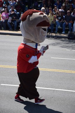2016 Ulusal Cherry Blossom geçit töreninde Washington Dc