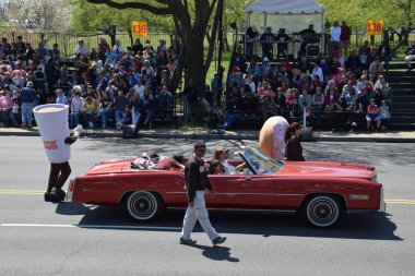 2016 Ulusal Cherry Blossom geçit töreninde Washington Dc
