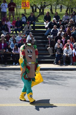 2016 Ulusal Cherry Blossom geçit töreninde Washington Dc