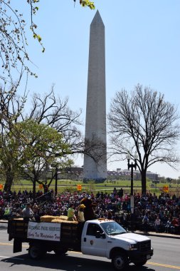 2016 Ulusal Cherry Blossom geçit töreninde Washington Dc