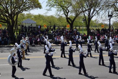 2016 Ulusal Cherry Blossom geçit töreninde Washington Dc