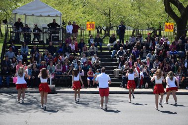 2016 Ulusal Cherry Blossom geçit töreninde Washington Dc
