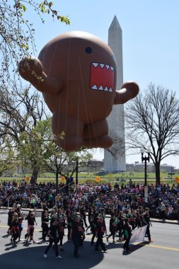 2016 Ulusal Cherry Blossom geçit töreninde Washington Dc