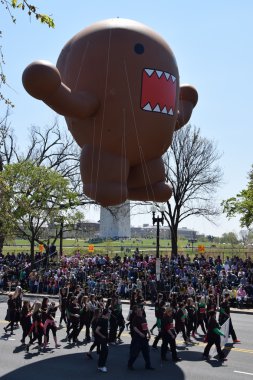 2016 Ulusal Cherry Blossom geçit töreninde Washington Dc