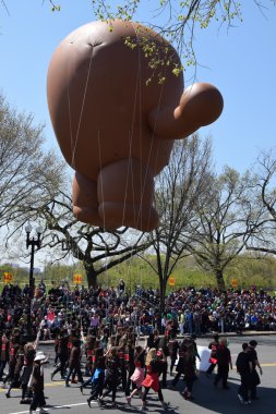 2016 Ulusal Cherry Blossom geçit töreninde Washington Dc