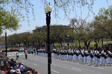 2016 Ulusal Cherry Blossom geçit töreninde Washington Dc