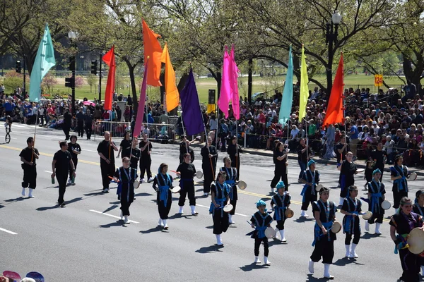 2016 Ulusal Cherry Blossom geçit töreninde Washington Dc