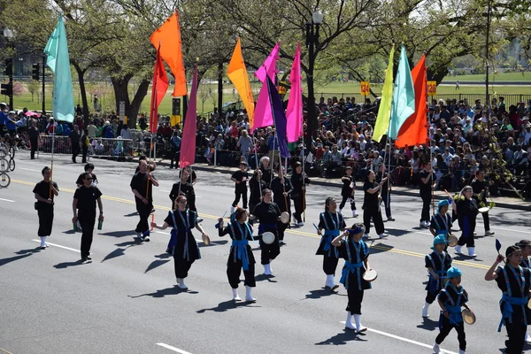 2016 Ulusal Cherry Blossom geçit töreninde Washington Dc