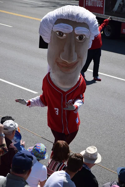 2016 Ulusal Cherry Blossom geçit töreninde Washington Dc