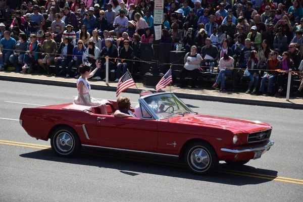 Παρέλαση εθνικοί ανθισμένες κερασιές 2016 στην Ουάσιγκτον — Φωτογραφία Αρχείου