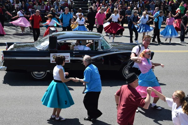 2016 nationale kersenbloesem Parade in Washington Dc — Stockfoto