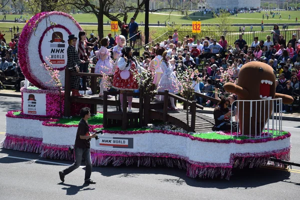 2016 National Cherry Blossom Parade in Washington DC — Stock Photo, Image