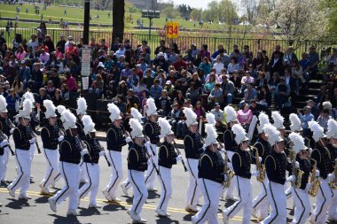 2016 Ulusal Cherry Blossom geçit töreninde Washington Dc