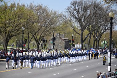 2016 Ulusal Cherry Blossom geçit töreninde Washington Dc