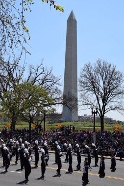 2016 Ulusal Cherry Blossom geçit töreninde Washington Dc
