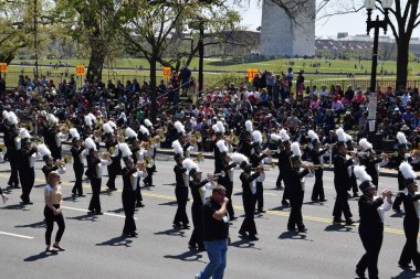 2016 Ulusal Cherry Blossom geçit töreninde Washington Dc
