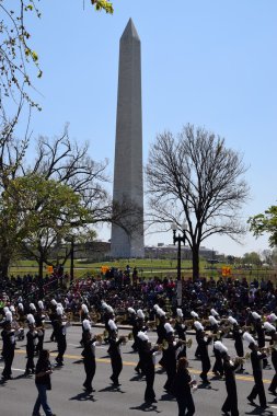 2016 Ulusal Cherry Blossom geçit töreninde Washington Dc