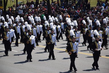 2016 Ulusal Cherry Blossom geçit töreninde Washington Dc