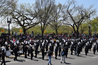 2016 Ulusal Cherry Blossom geçit töreninde Washington Dc