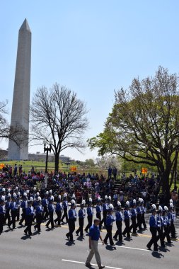 2016 Ulusal Cherry Blossom geçit töreninde Washington Dc