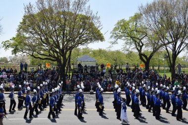 2016 Ulusal Cherry Blossom geçit töreninde Washington Dc