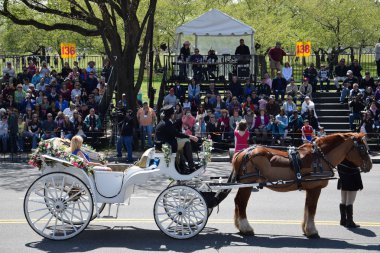 2016 Ulusal Cherry Blossom geçit töreninde Washington Dc