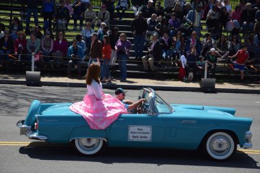 2016 Ulusal Cherry Blossom geçit töreninde Washington Dc