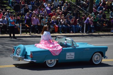 2016 Ulusal Cherry Blossom geçit töreninde Washington Dc